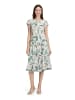 BETTY & CO Cocktailkleid mit Aufdruck in Nature/Green