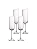 Villeroy & Boch 4er Set Sektgläser NewMoon 170 ml in transparent