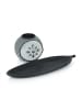 relaxdays Teelichthalter in Grau/ Schwarz - (B)40,5 x (H)10 x (T)14,5 cm