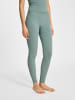 Hummel Leggings Hmlyoga Multisport Damen in CHINOIS GREEN MELANGE