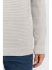 !SOLID Troyer SDValencia LS3 21106433  Moderner Strickpullover mit Reißverschlusskragen in Natur