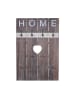 MCW Wandgarderobe C89 Home im Shabby-Look mit 8 Haken, Braun, shabby