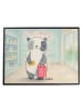 Mr. & Mrs. Panda Zeichenunterlage Panda Shopping Design ohne Spruch in Weiß