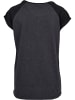 Urban Classics T-Shirts in charcoal/black