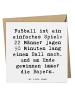 Mr. & Mrs. Panda Klappkarte Spruch Fußball Bayern mit Spruch in Weiß