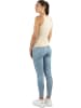 Janice 2 x Damen Top hochgeschlossen Nauta in Beige