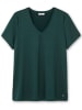 sheego Funktionsshirt in tiefgrün