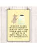 Mr. & Mrs. Panda Art Print Maus Sterne mit Spruch in Gelb Pastell