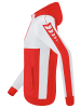 erima Kinder Six Wings Trainingsjacke mit Kapuze in rot/weiss