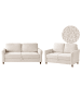 Beliani 2-tlg Sitzgruppe MARE in Beige