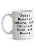 Mr. & Mrs. Panda Tasse Spruch Mama Mut mit Spruch in Weiß