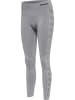 Hummel Hummel Leggings Hmlci Yoga Damen Dehnbarem Schnelltrocknend Nahtlosen in GREY MELANGE