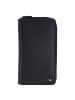 Golden Head Polo Geldbörse RFID Schutz Leder 21.5 cm schwarz