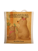 Mr. & Mrs. Panda Tasche Bär Kind Design mit Spruch in Weiß
