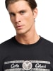 Carlo Colucci T-Shirt Di Pastena in Schwarz
