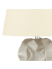 Beliani Tischleuchten ALLIKA in Gold/Beige - (W) 28 x (H) 46 x (L) 28 cm