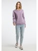 Schmuddelwedda Sweatpullover in Rauchlila Melange