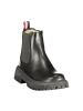 U.S. Polo Assn. Schwarz Damen Booties aus Polyurethan