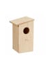 relaxdays Nistkasten in Natur - (B)15 x (H)25,5 x (T)16 cm