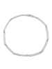 Adeliás Unisex Armband – Gliederarmband aus Edelstahl 21 cm in silber