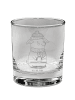 Mr. & Mrs. Panda Whisky Glas Schweinchen Glühwein ohne Spruch in Transparent