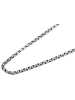 Adeliás Unisex Halskette – Ankerkette aus Edelstahl 43 cm in silber