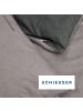 Schiesser Renforcé-Kissenhüllen Doubleface in Grau-Schwarz