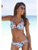 LASCANA Bikini-Hose in hellblau-bedruckt