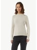 comma Strickpullover langarm in Beige