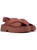 Camper Sandalen " Tasha " in Mittelrot