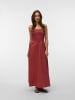 Vero Moda Gesmoktes Kleid in Marsala