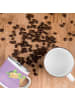 Mr. & Mrs. Panda Camping Emaille Tasse 50. Hochzeitstag mit Spruch in Lavendeltraum