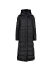 cmp Mantel, Funktionsjacke WOMAN COAT FIX HOOD in Schwarz