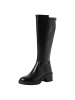 Tamaris Stiefel in BLACK LEATHER