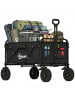 Outsunny Bollerwagen,85cm x 50cm x 99cm,schwarz