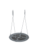 relaxdays Nestschaukel "XL" in Grau – 100 cm