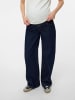 mama licious Umstandsjeans mit weitem Bein in Dark Blue Denim 1