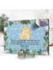Mr. & Mrs. Panda Adventskalender Corgie mit Spruch in Eisblau