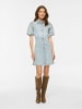 Vila Jeanskleid in Light Blue Denim
