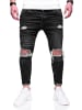 behype Jeanshose SPIKE in schwarz