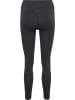 Hummel Leggings Hmlci Damen in BLACK MELANGE