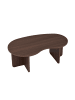 CALICOSY Couchtisch MOSS in Nussbaum - (W)110  x (H)40  x (L)60 cm