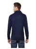 Vincenzo Boretti Pullover tailliert in dunkelblau