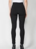 KOROSHI SCHMALE LANGE HOSE in SCHWARZ