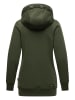 Navahoo Kapuzensweatshirt Zauberelfe in Dark Olive