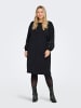 ONLY Carmakoma Sweatshirt-Kleid in Black