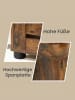 VASAGLE Badschrank in Braun - (B)30 x (H)82 x (T)60 cm
