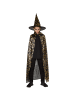 tectake Unisex Kinder Set Hut und Umhang Halloween Vielseitiges Karnevals - und Hallowee