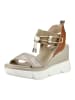 Nero Giardini Sandalen in Beige/Gold