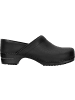 Sanita Comfortwear Clog "Wood-Jamie Closed" in Schwarz